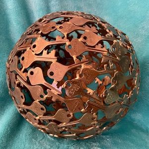 funky/unique gold key home accent piece